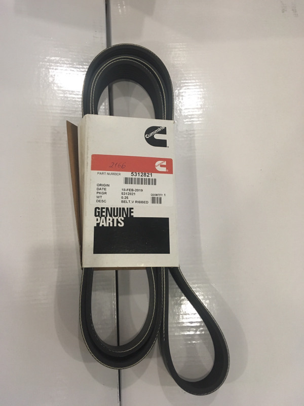 Ремень 8PK2166 привода Cummins ISF 2.8 c (EGR) С+